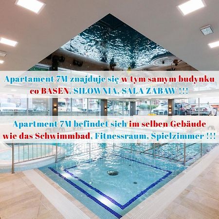 Apartament 7M Z Basenem W Jednym Budynku Klifowa Rewal Bon Turystyczny !!! Free Private Parking Exteriör bild