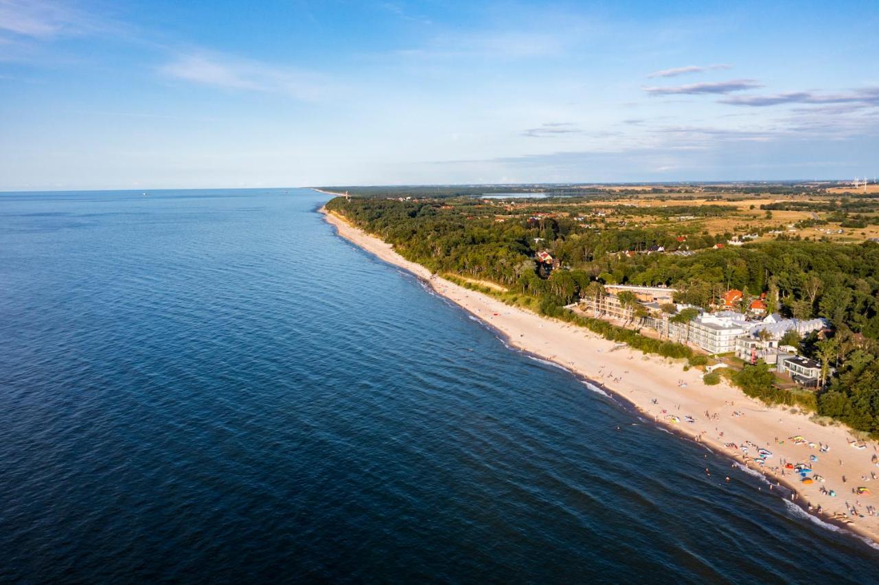 Apartament 7M Z Basenem W Jednym Budynku Klifowa Rewal Bon Turystyczny !!! Free Private Parking Exteriör bild